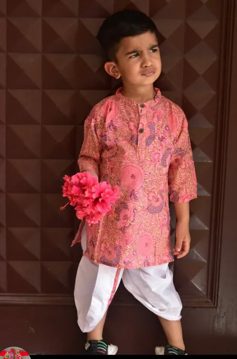 Boys Dhoti Kurta Set